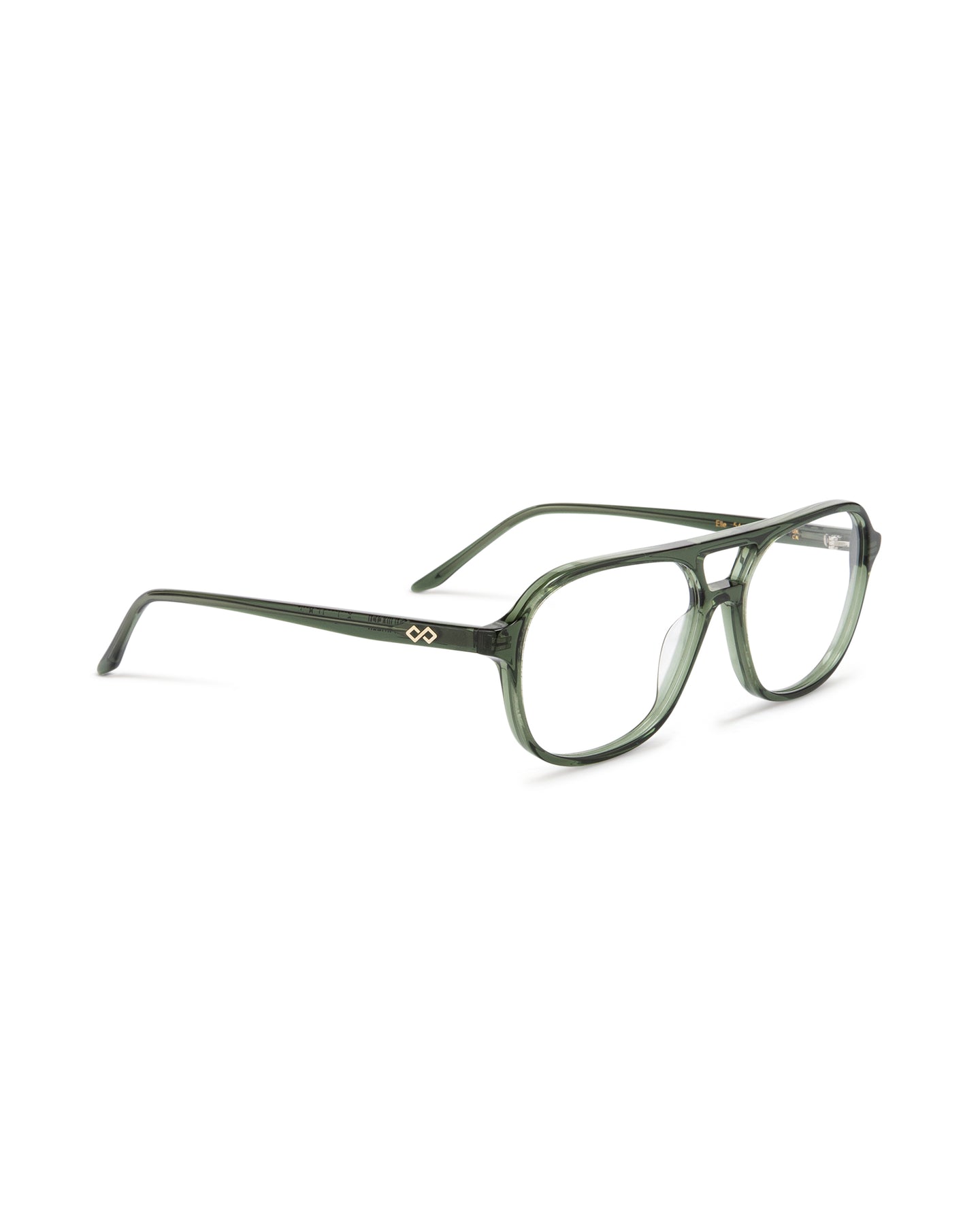 Elle - نظارات طبية باللون الزيتوني