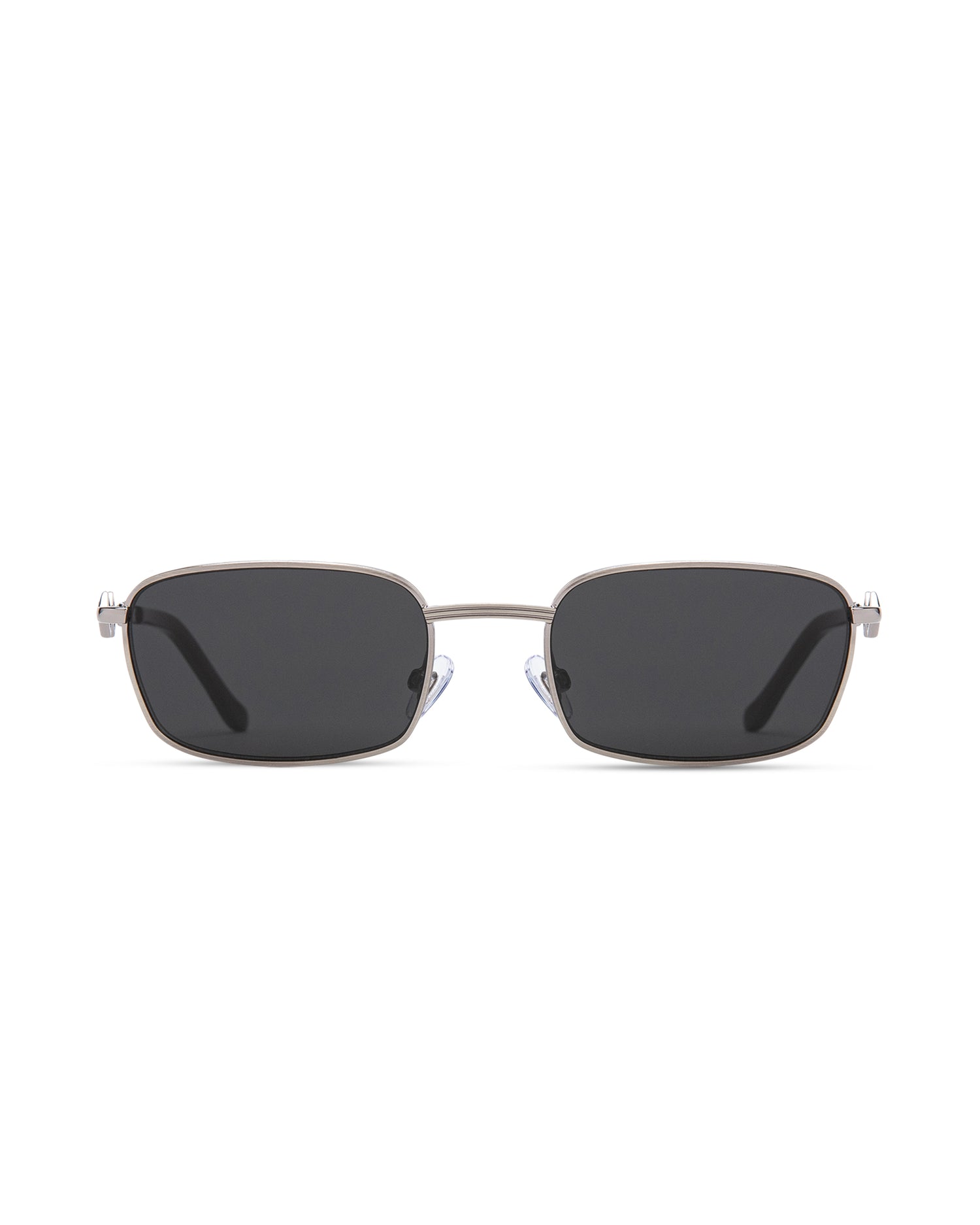 Ellis - Black on Silver - Sunglasses - KAREN WAZEN
