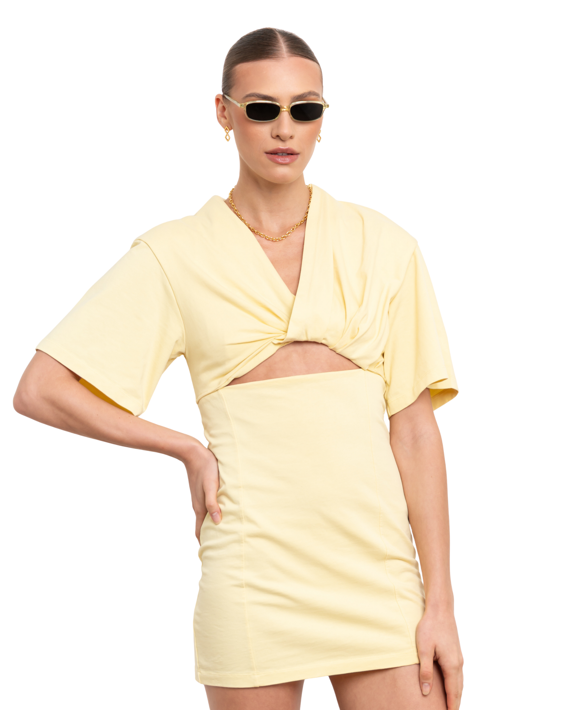 Best Sunglasses for Women – Gala Black on Yellow, Available Online in USA, UK, Canada & UAE