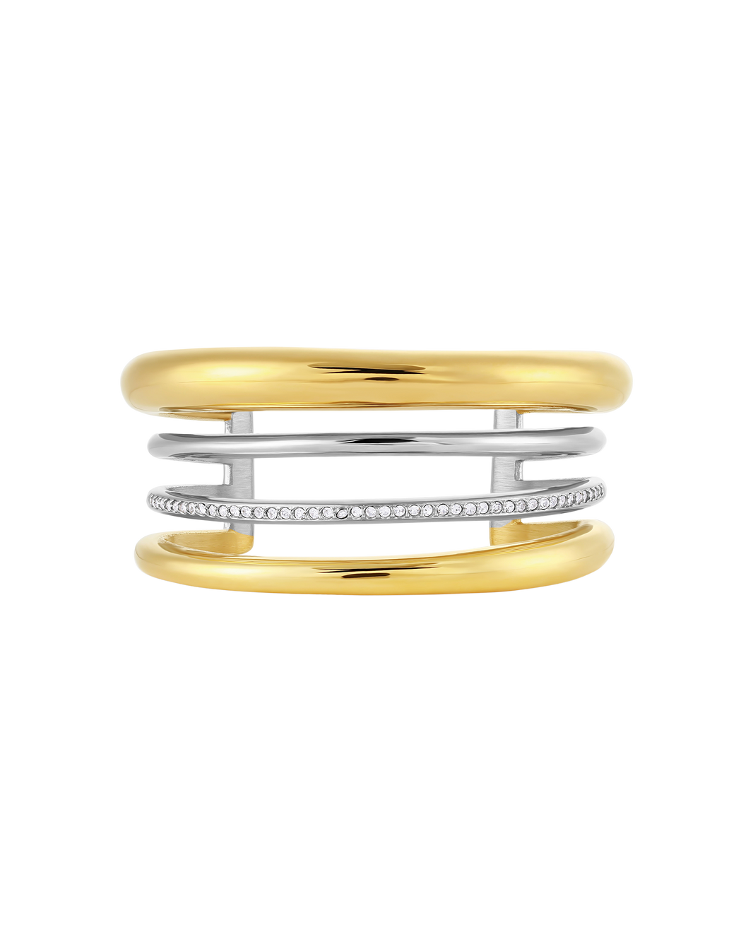 Halo Bangle - Gold