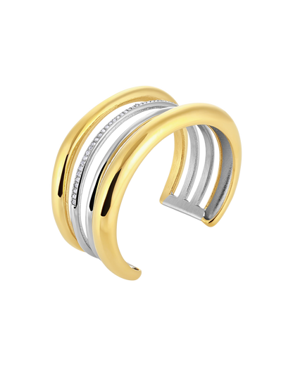 Halo Bangle - Gold