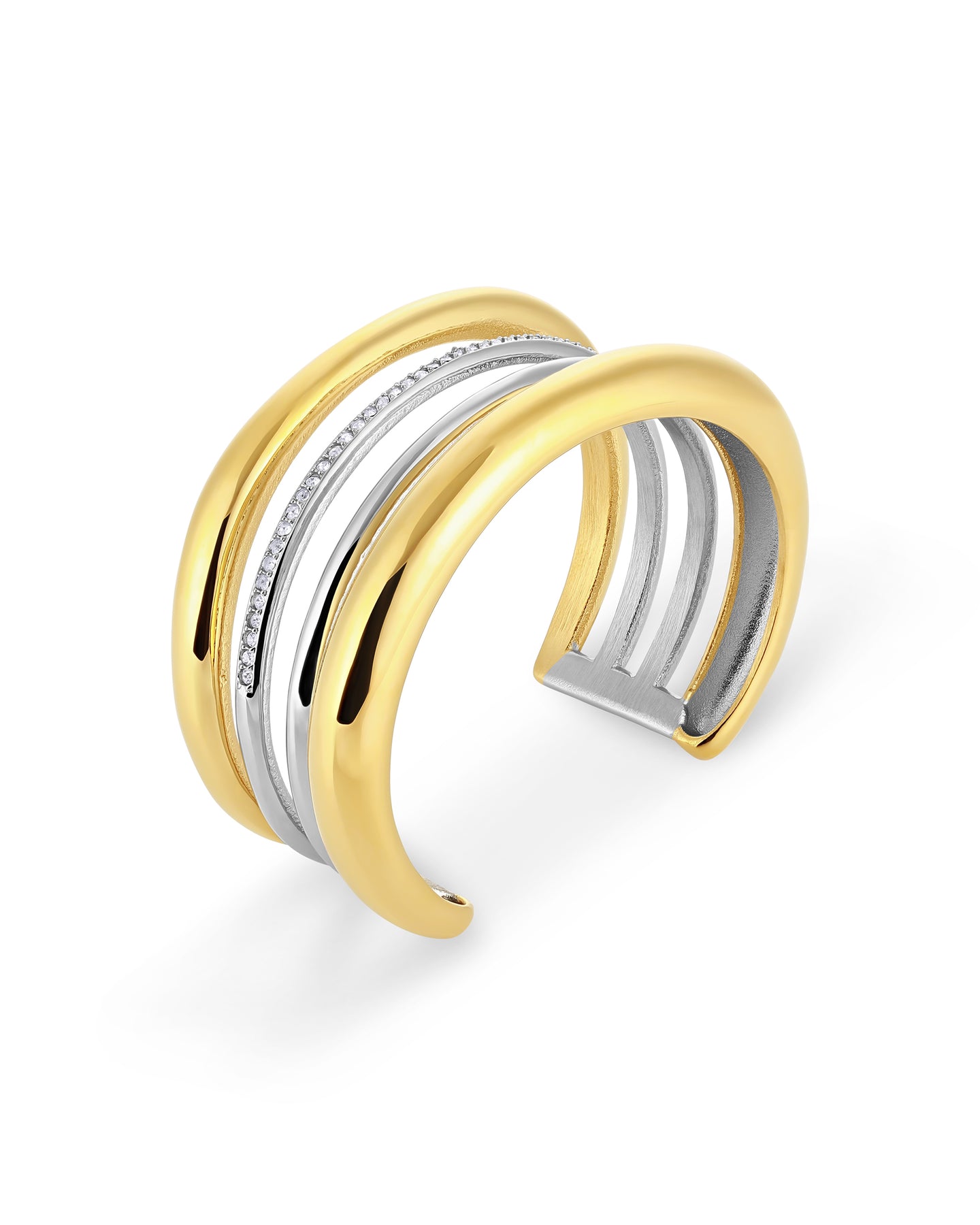Halo Bangle - Gold