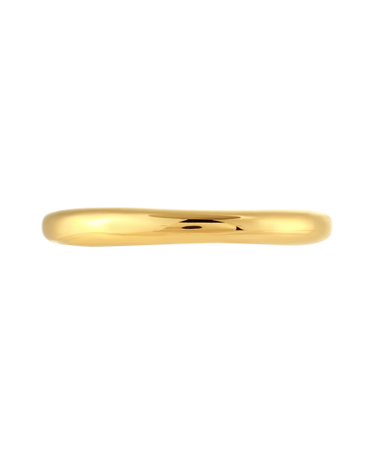 Halo Bangle (Single) - Gold