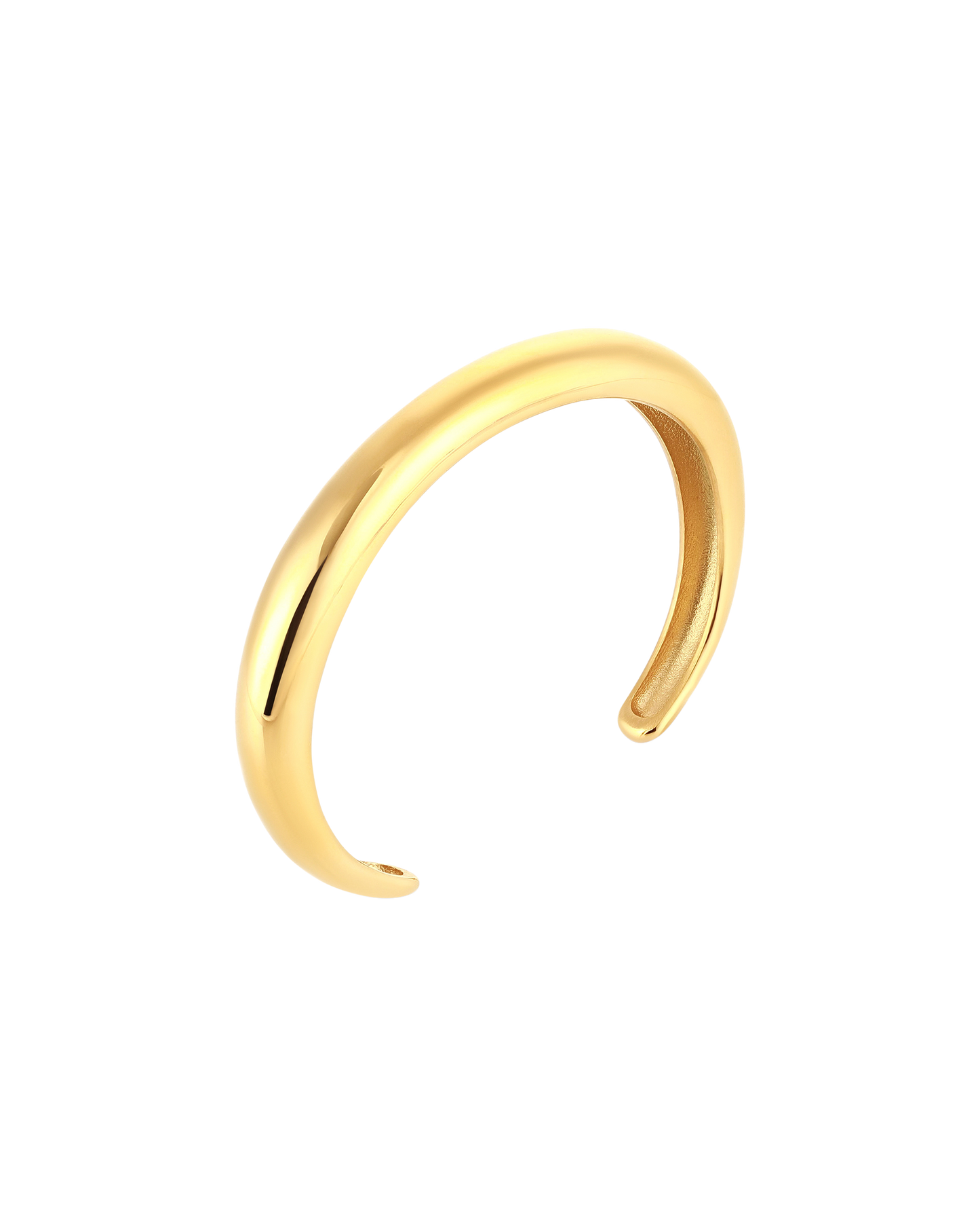 Halo Bangle (Single) - Gold