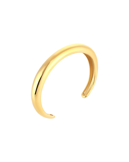 Halo Bangle (Single) - Gold