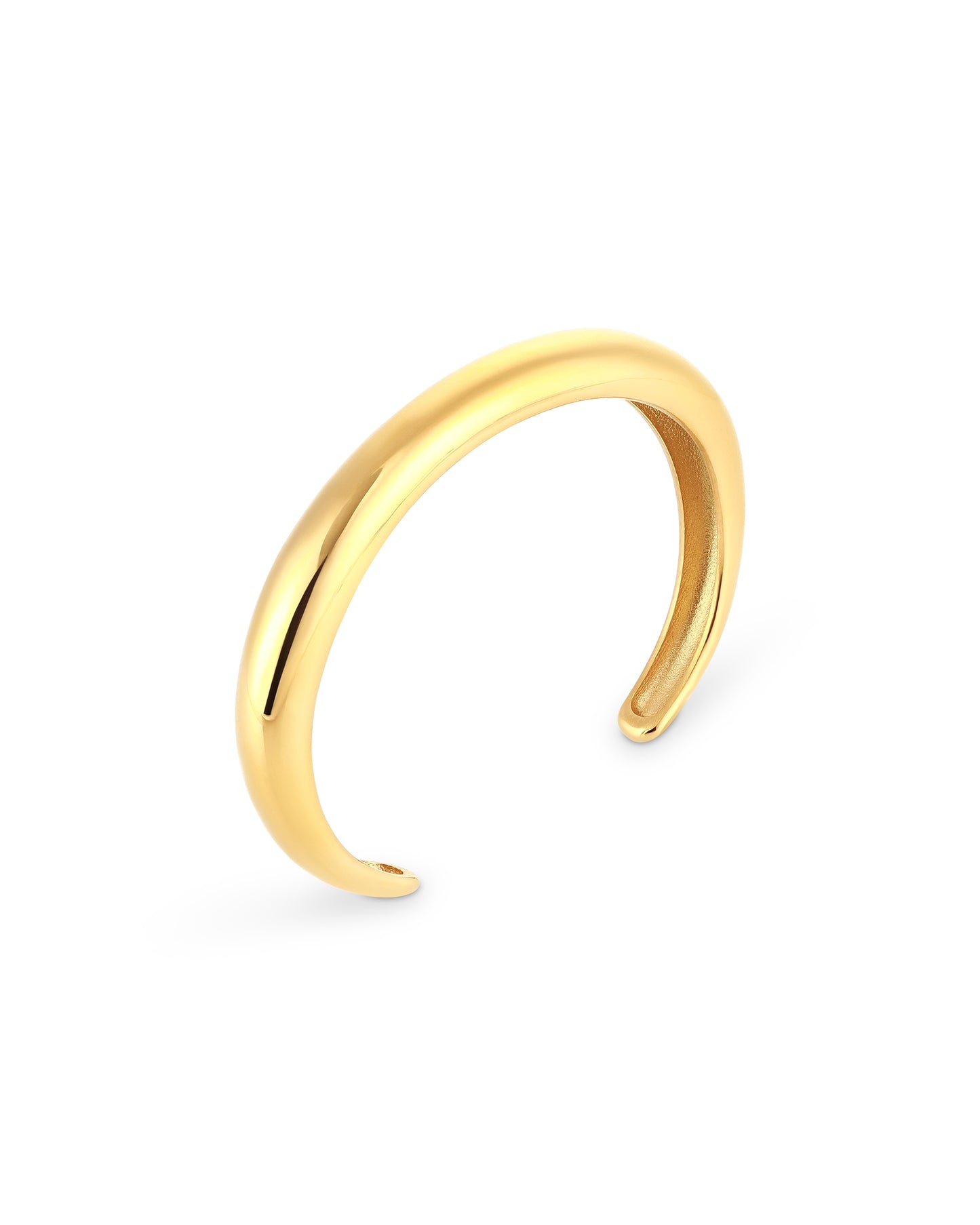 Halo Bangle (Single) - Gold