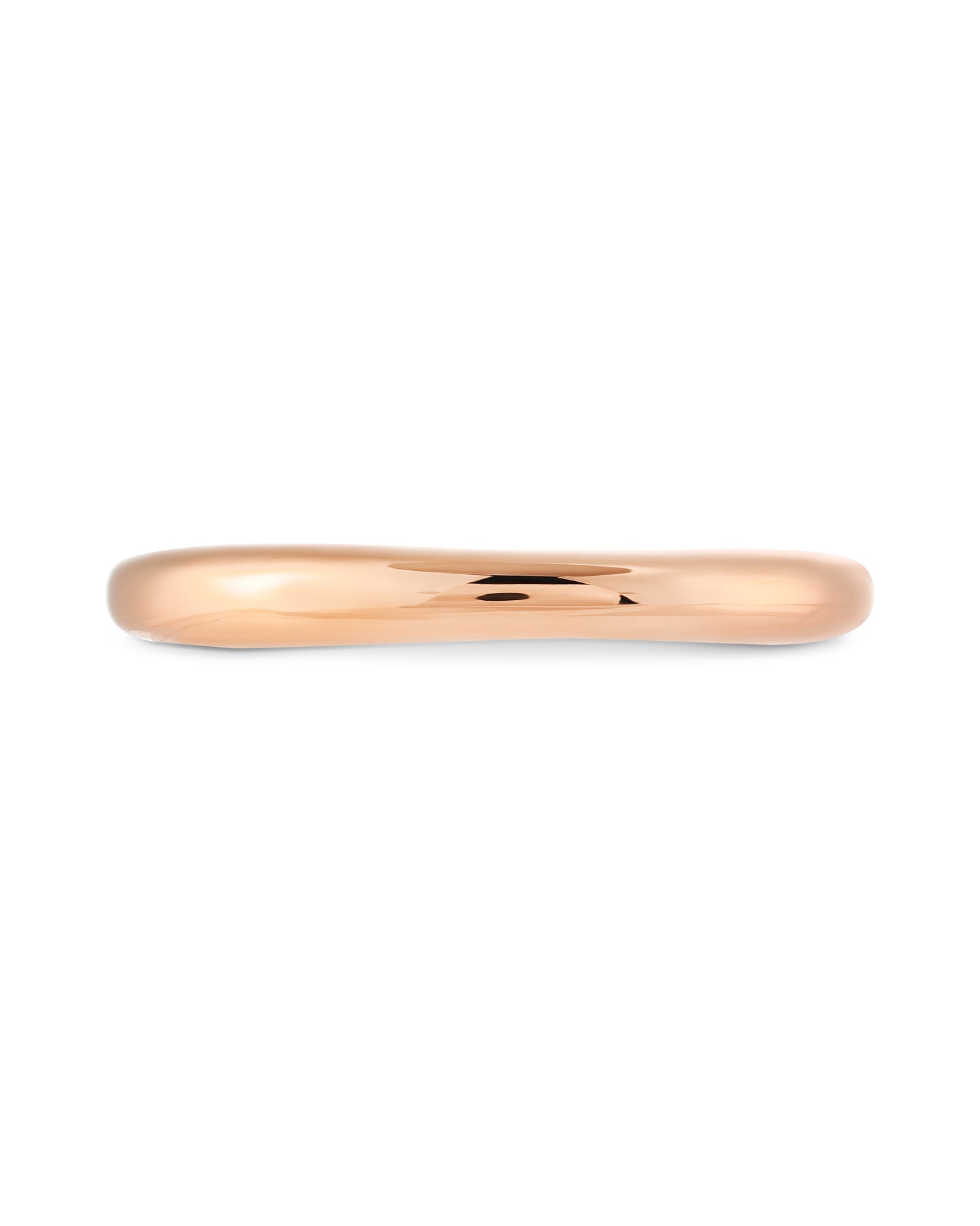 Halo Bangle (Single) - Rose Gold