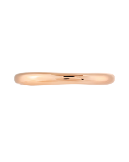 Halo Bangle (Single) - Rose Gold