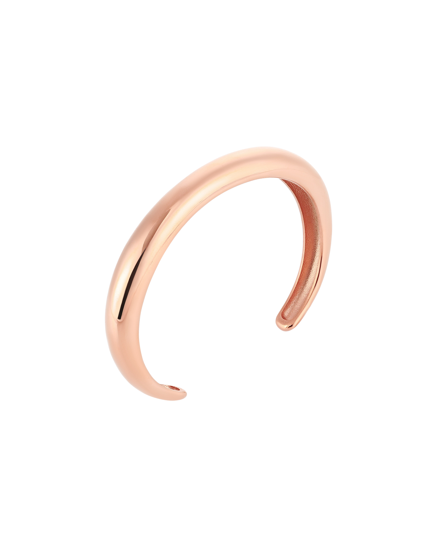 Halo Bangle (Single) - Rose Gold