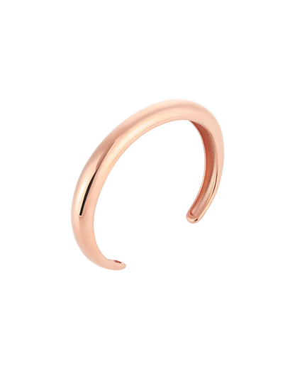 Halo Bangle (Single) - Rose Gold