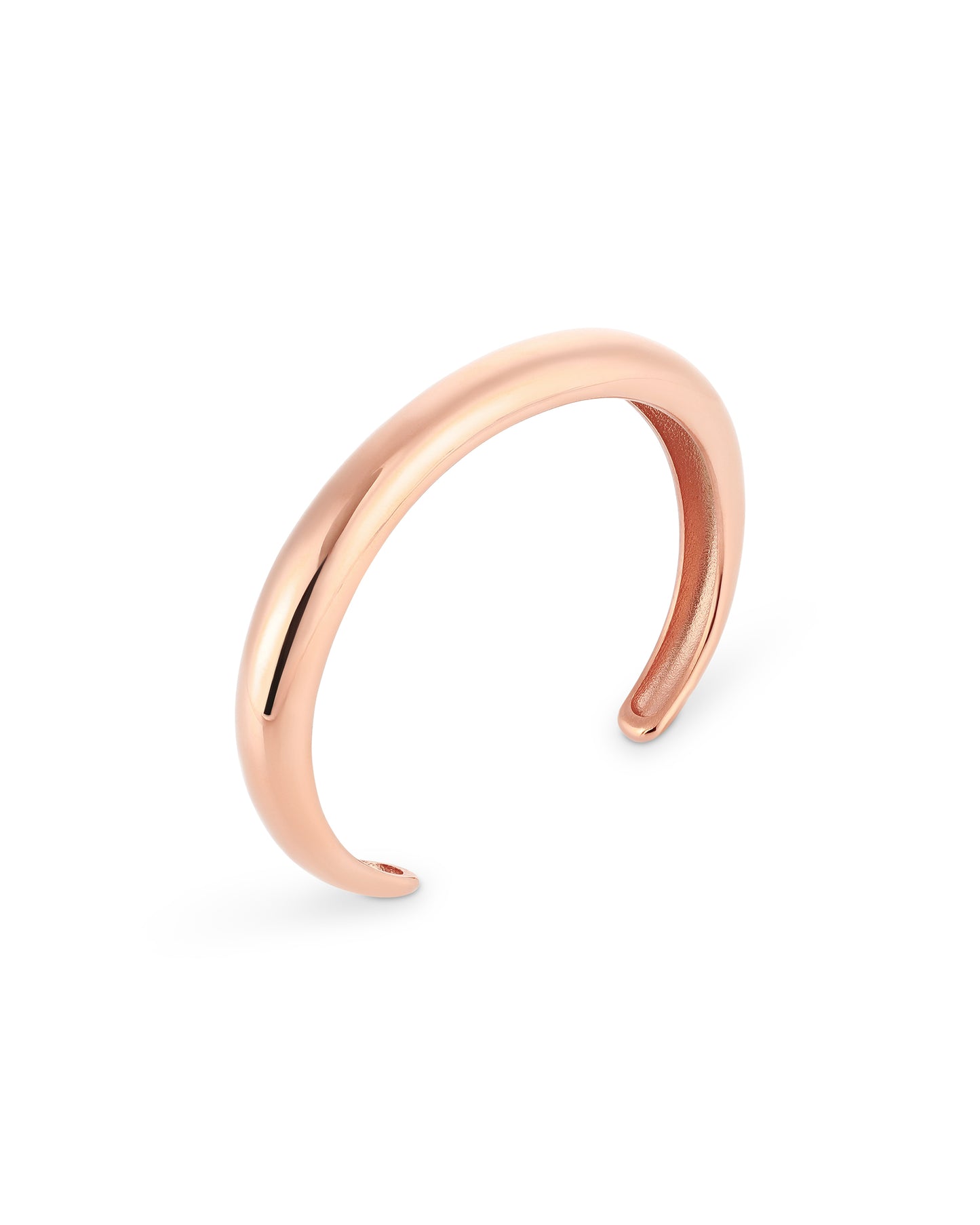 Halo Bangle (Single) - Rose Gold