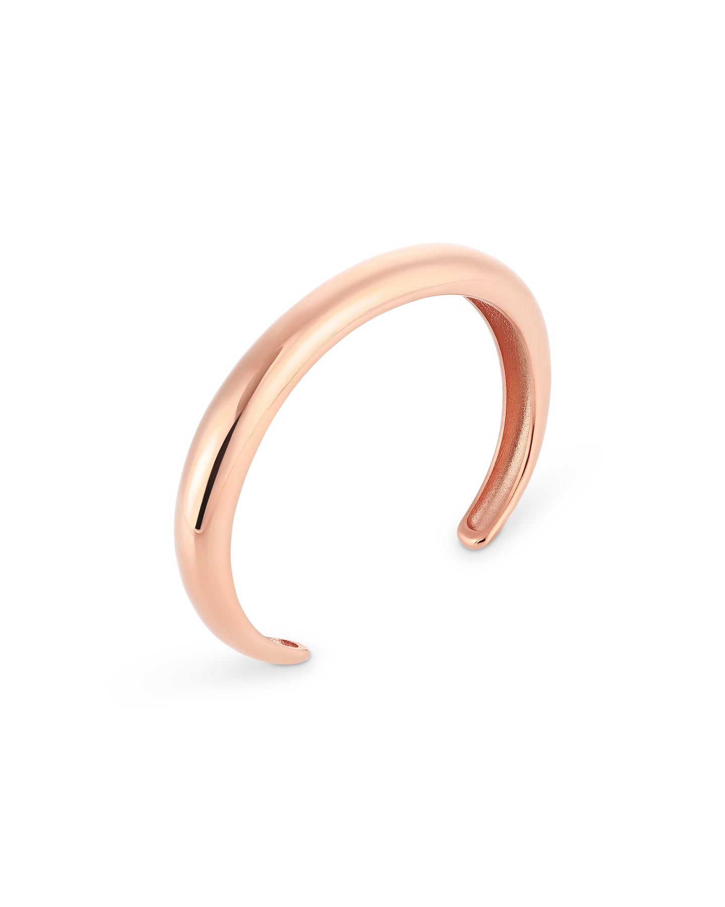 Halo Bangle (Single) - Rose Gold