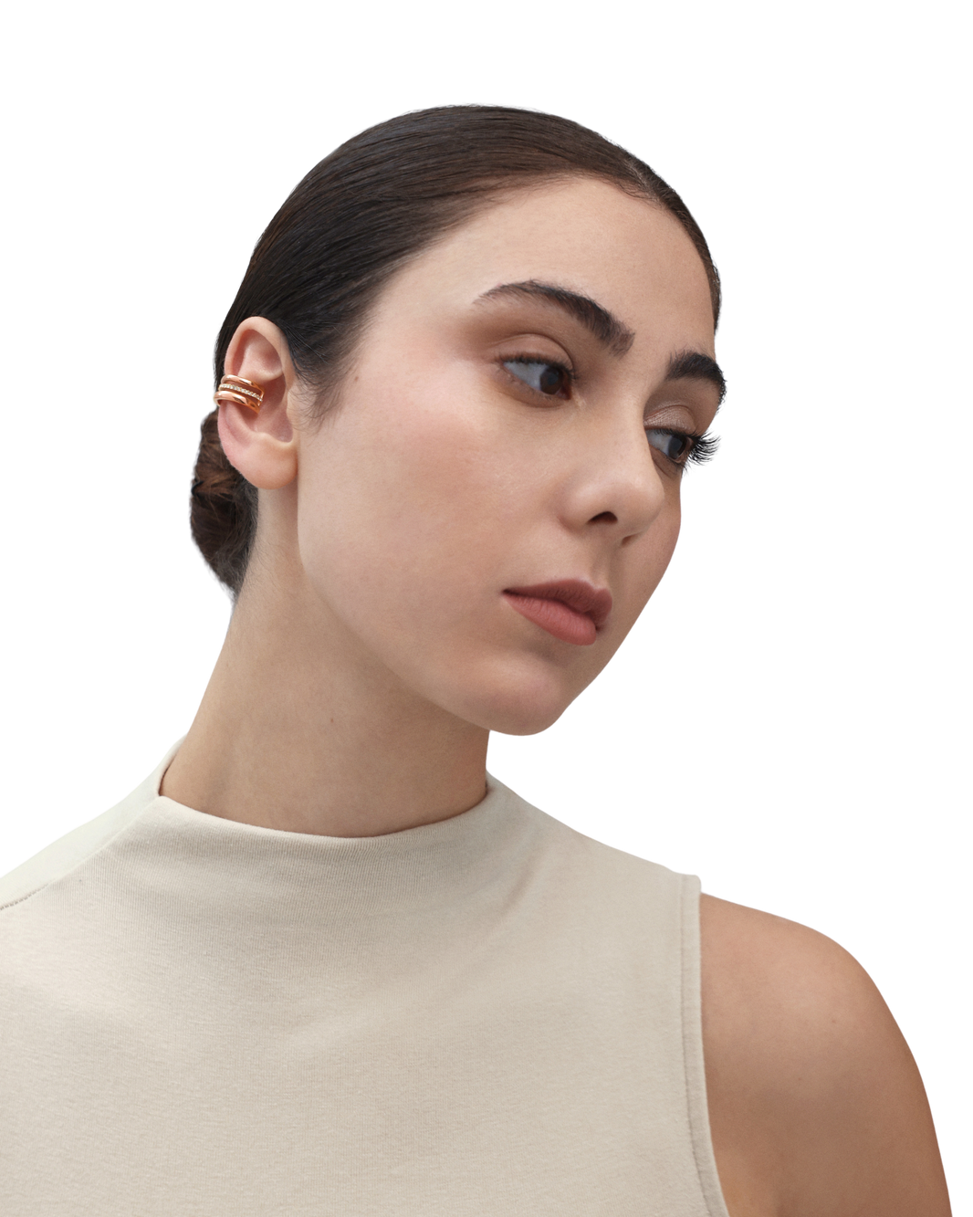 Halo Cuff - Rose Gold
