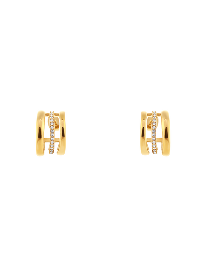 Halo Earrings - Gold