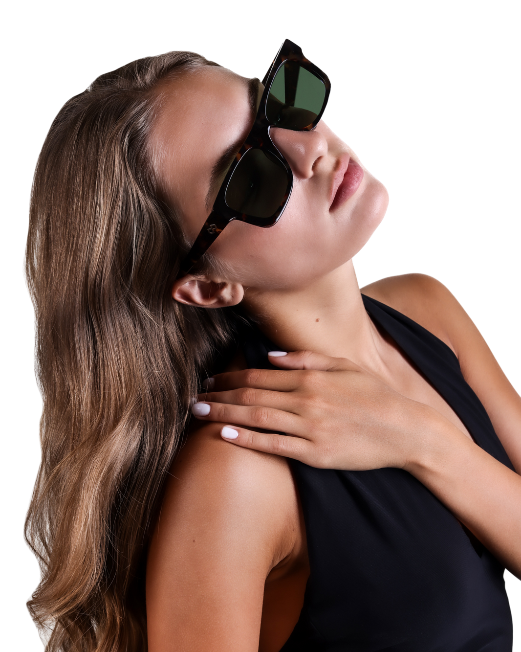 Harper - Green on Tortoise Sunglasses