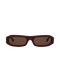 Hazel - Burgundy Sunglasses