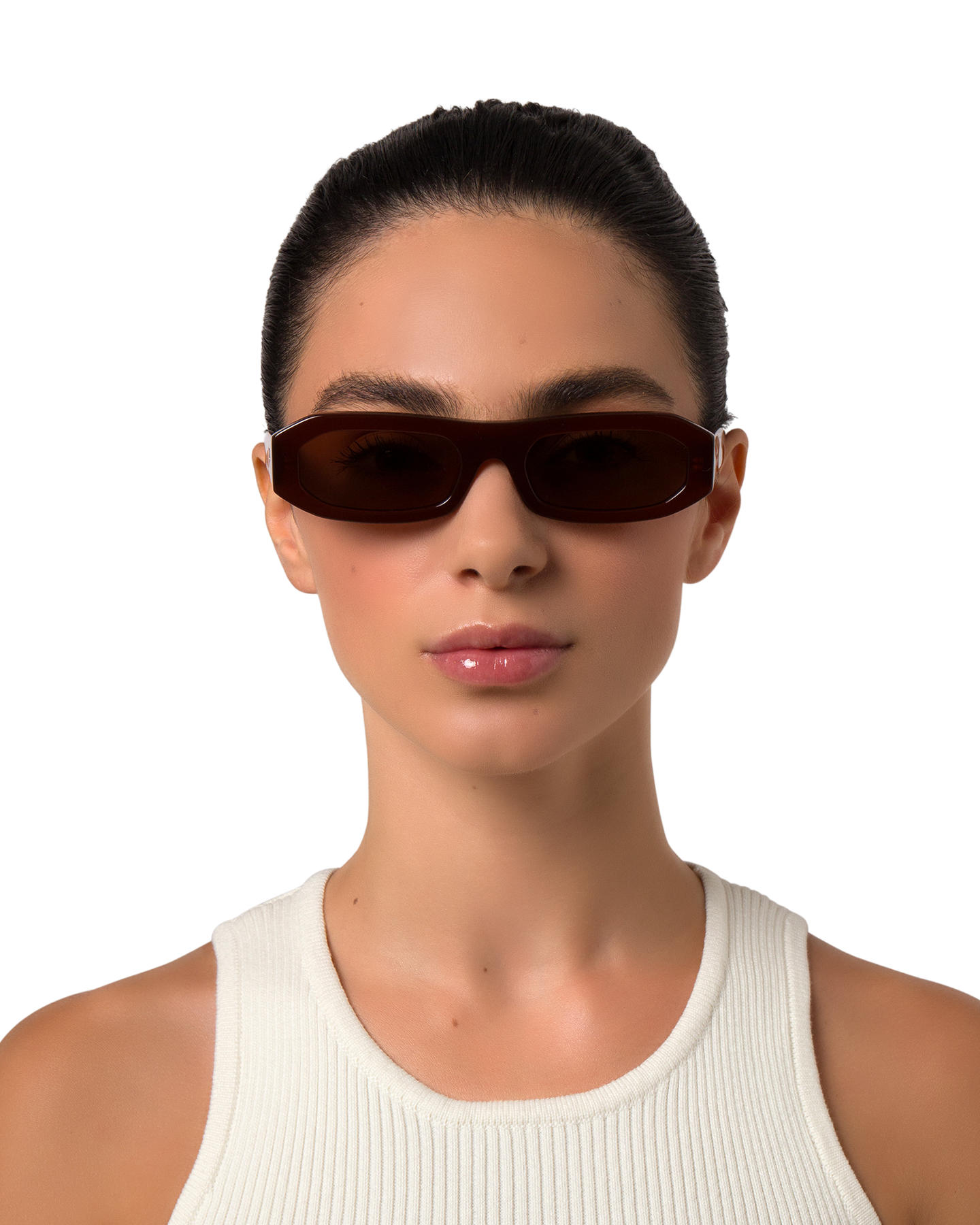 Hazel - Burgundy Sunglasses