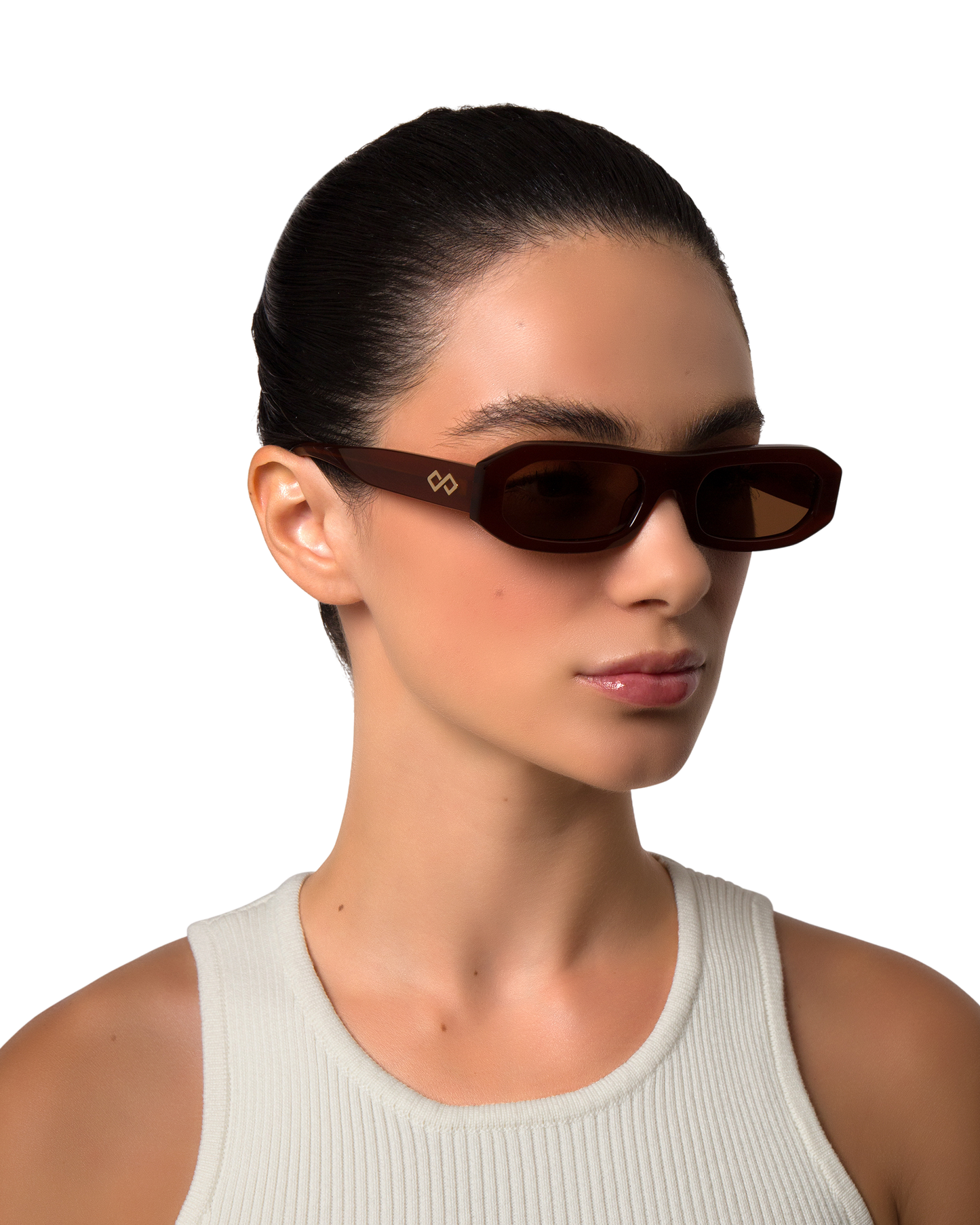 Hazel - Burgundy Sunglasses