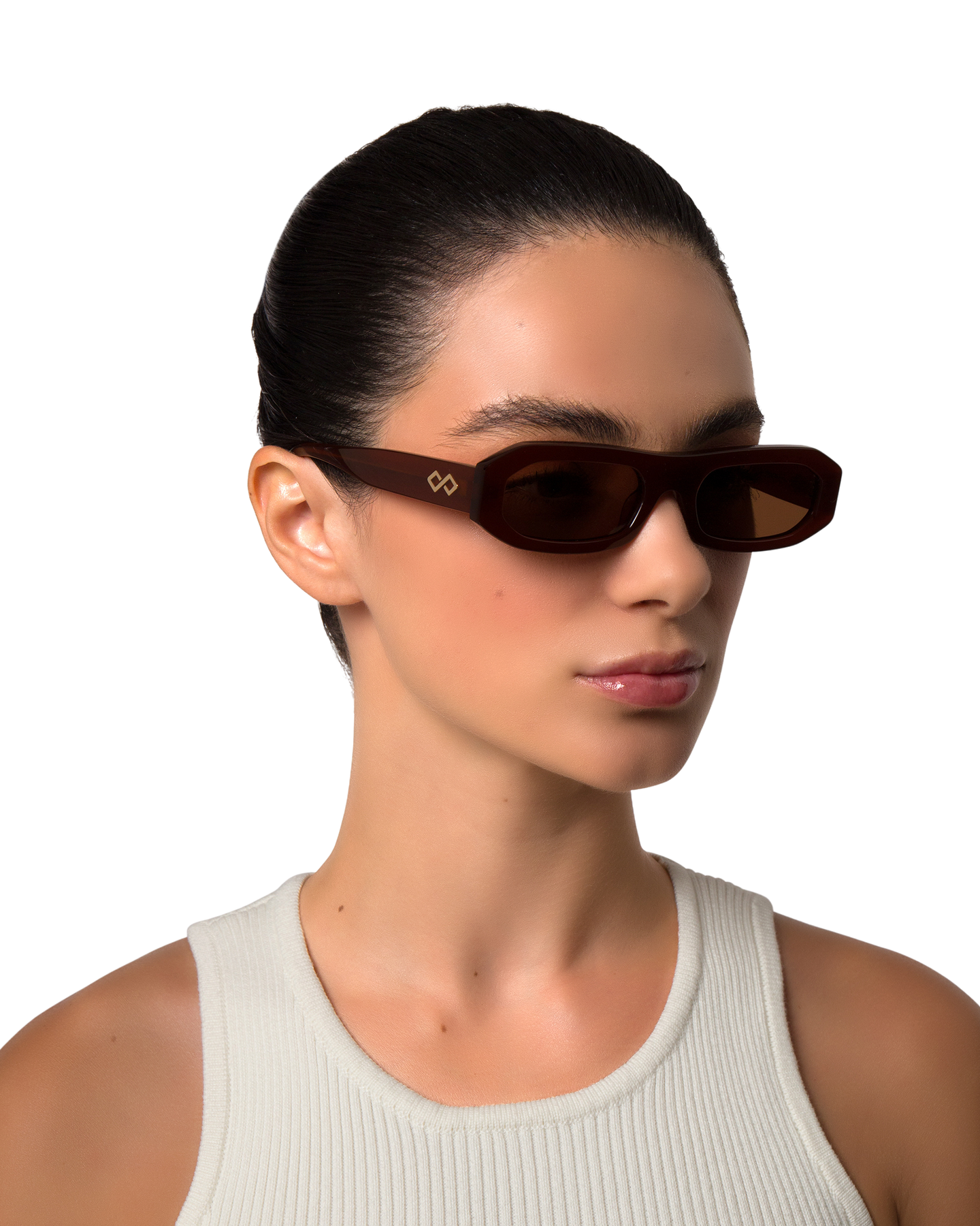 Hazel - Burgundy Sunglasses