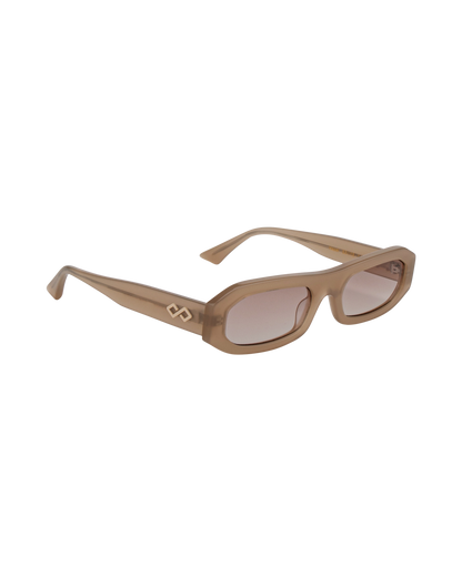 Hazel - Cream Sunglasses