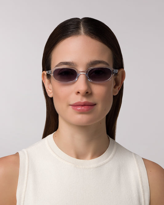 Best Sunglasses for Women – Carolyn Clear Blue, Available Online in USA, UK, Canada & UAE