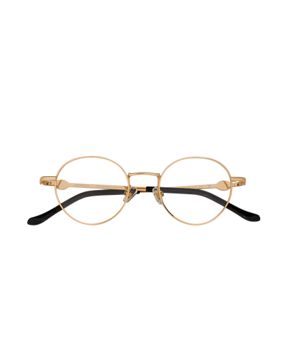 Jay - Gold Eyeglasses