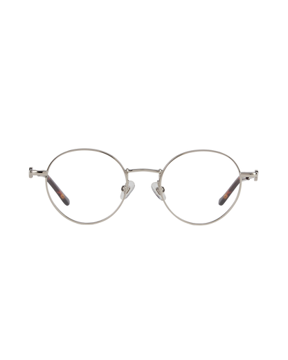 Jay - Silver Eyeglasses