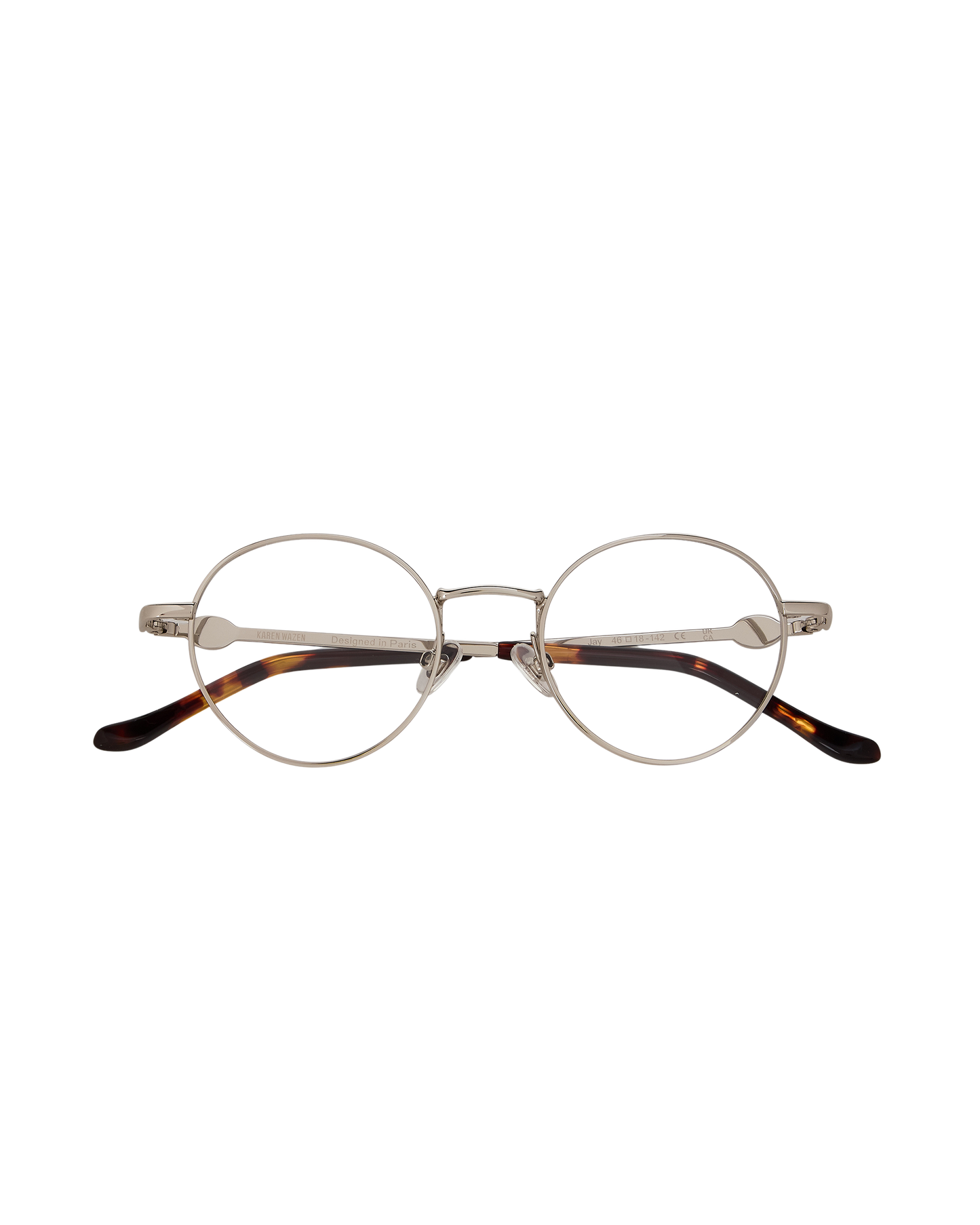 Jay - Silver Eyeglasses