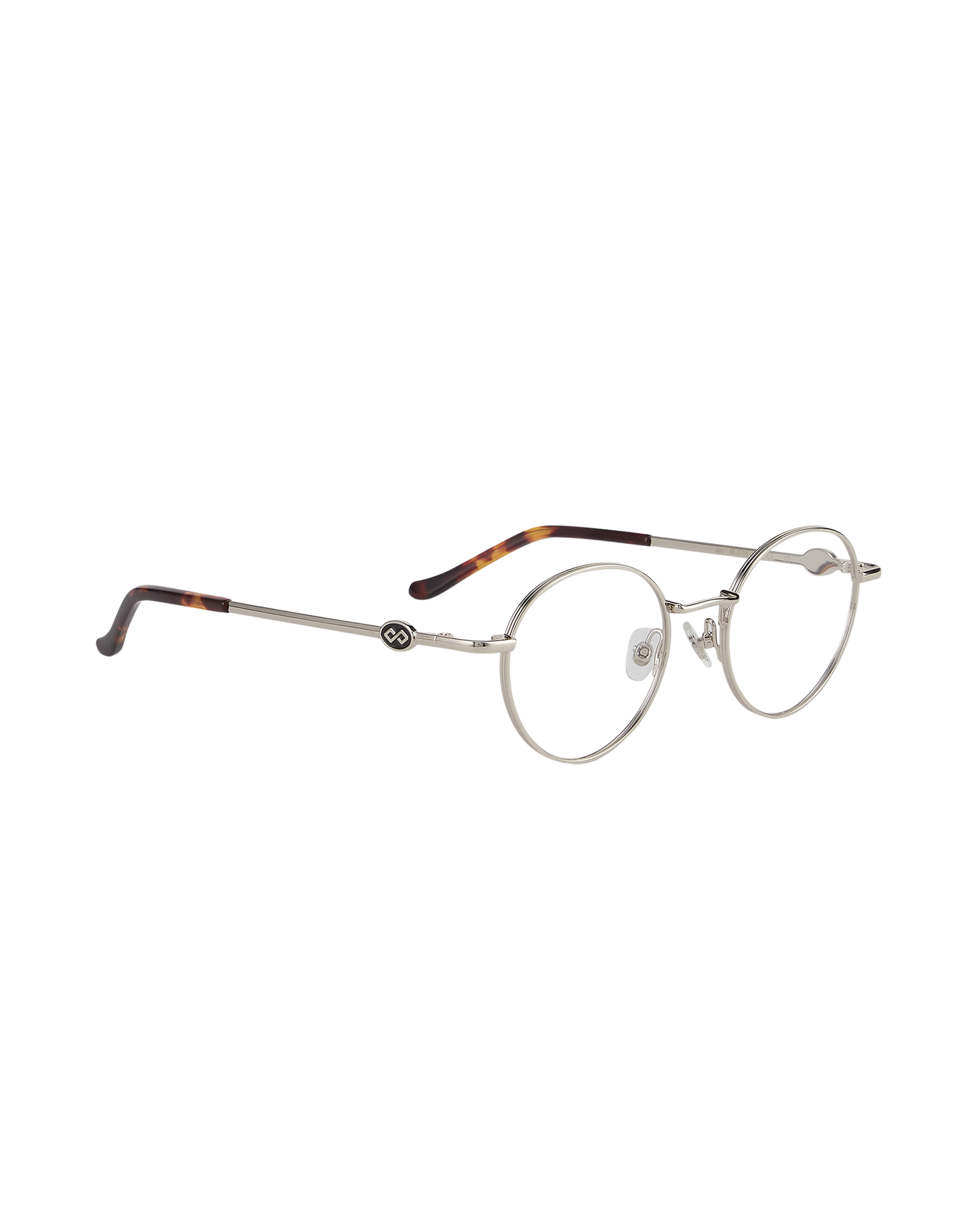 Jay - Silver Eyeglasses