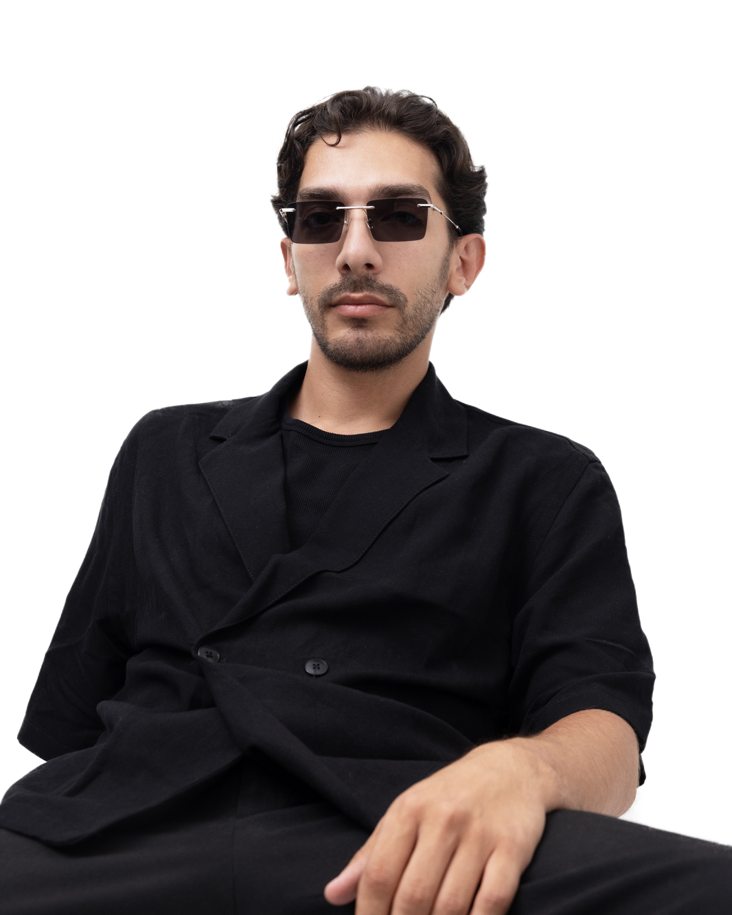 John - Black Sunglasses