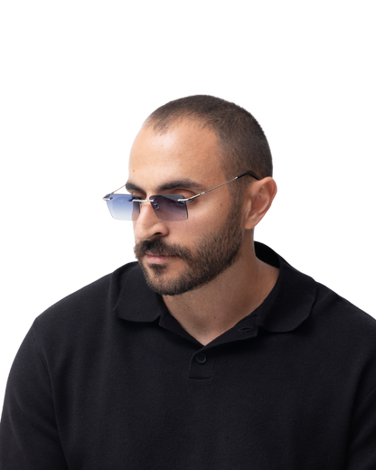 John - Blue Sunglasses