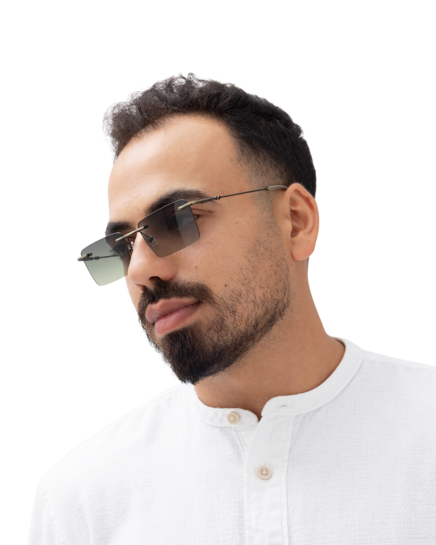John - Olive Sunglasses