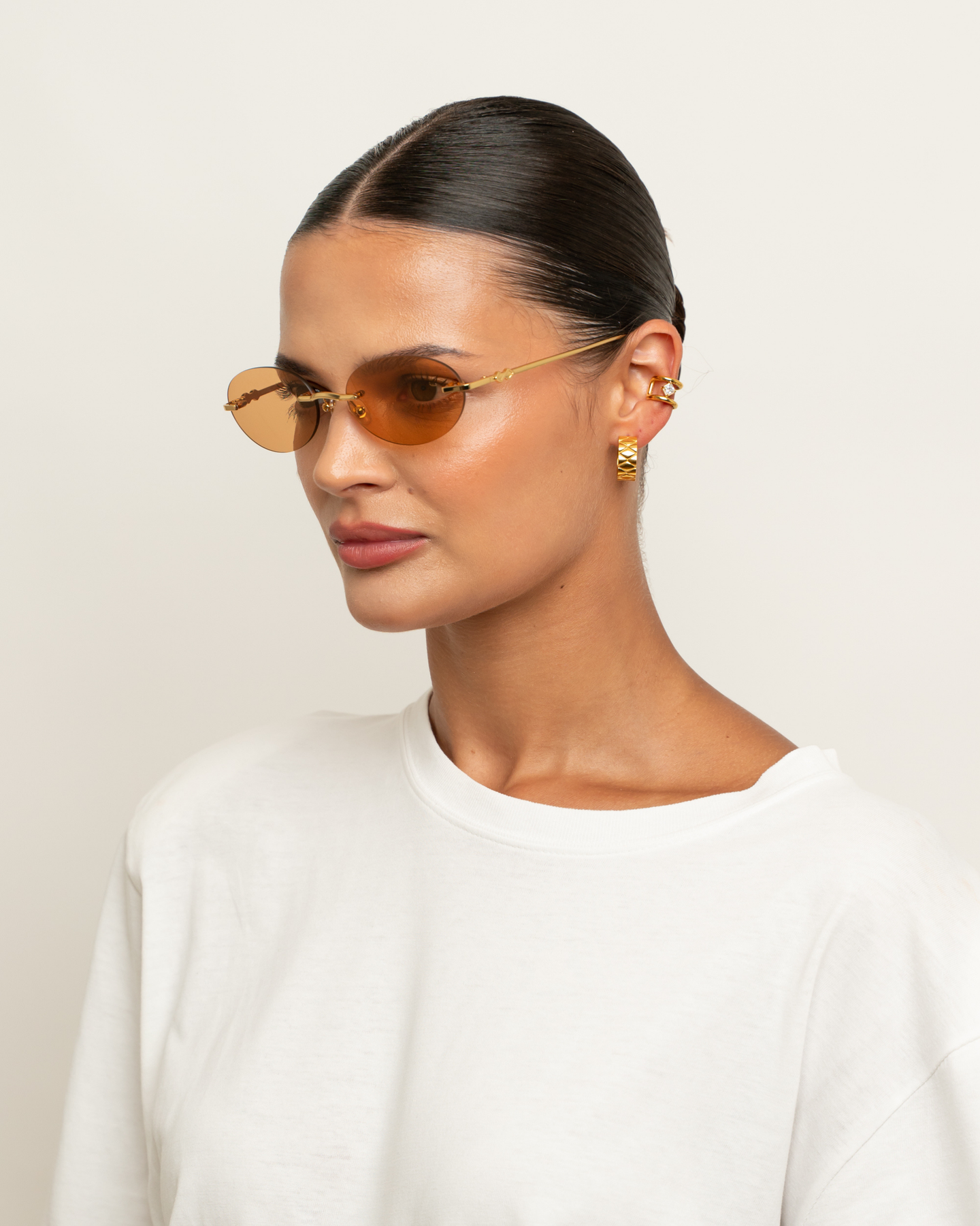 Jude - Orange Sunglasses