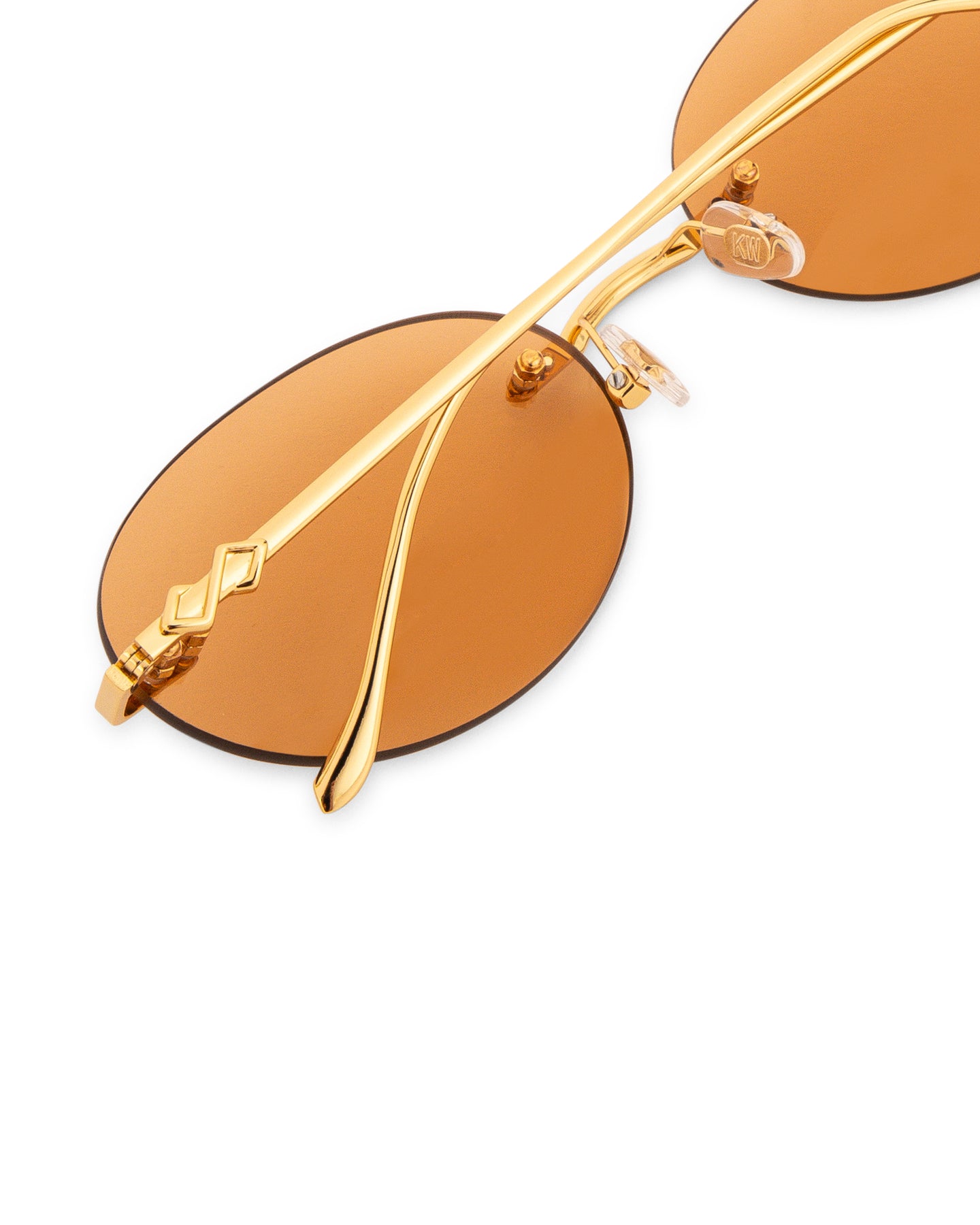 Jude - Orange Sunglasses