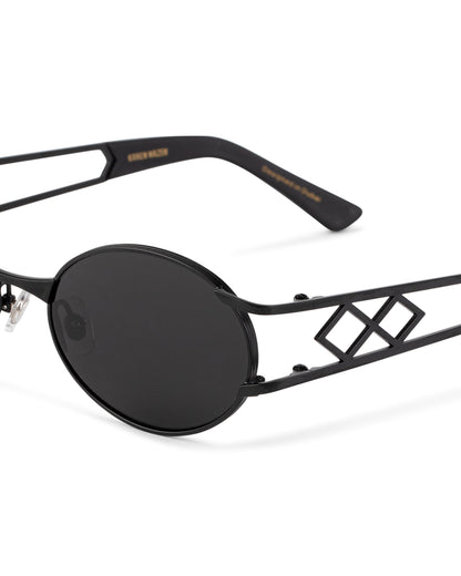 Shop Carrie Sunglasses in Matte Black Colour – Available Online in USA, UK, Canada & United Arab Emirates