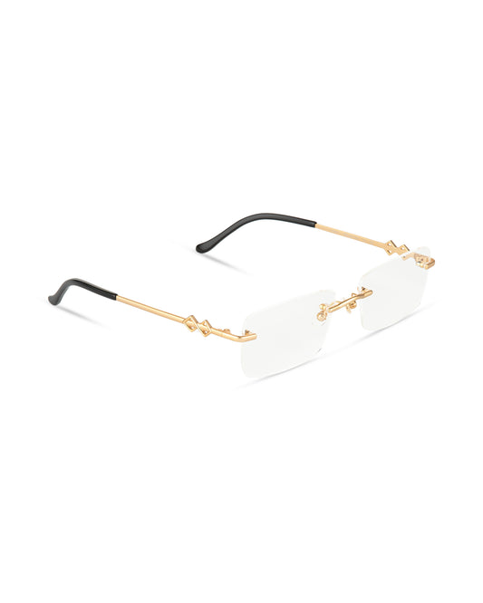 Layla - Gold Eyeglasses