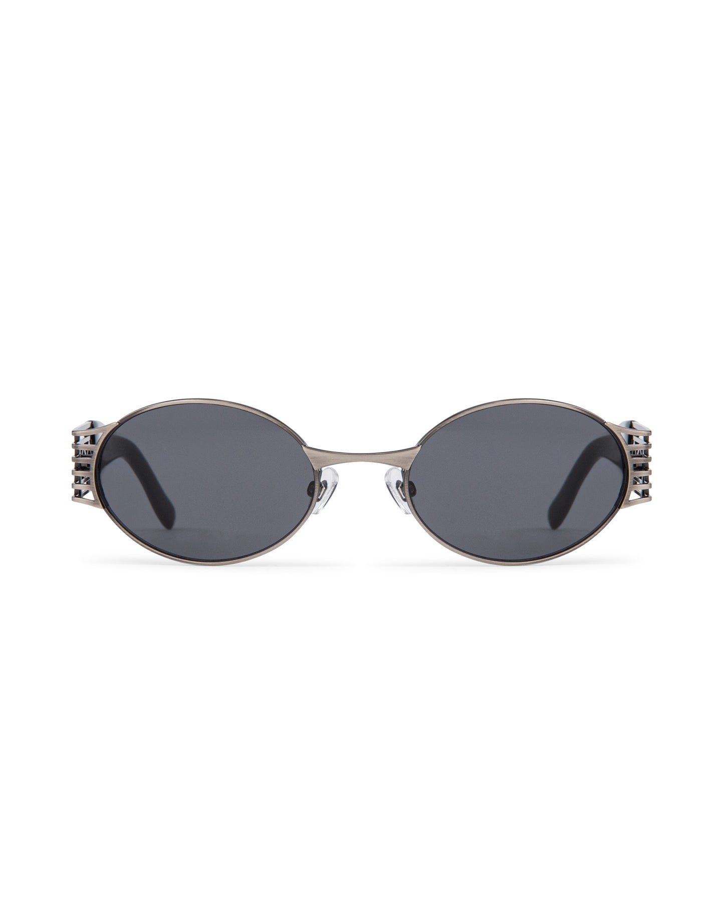 Pam - Black on Silver - Sunglasses - KAREN WAZEN