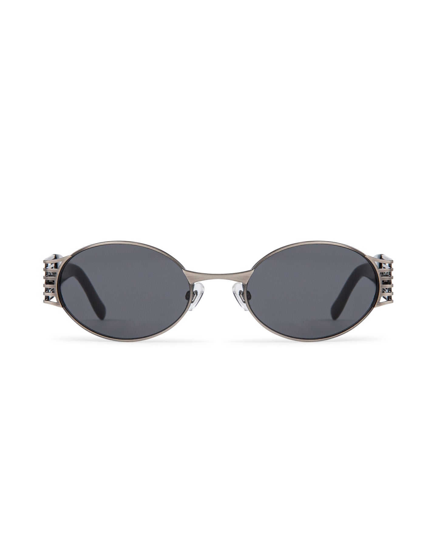 Pam - Black on Silver - Sunglasses - KAREN WAZEN