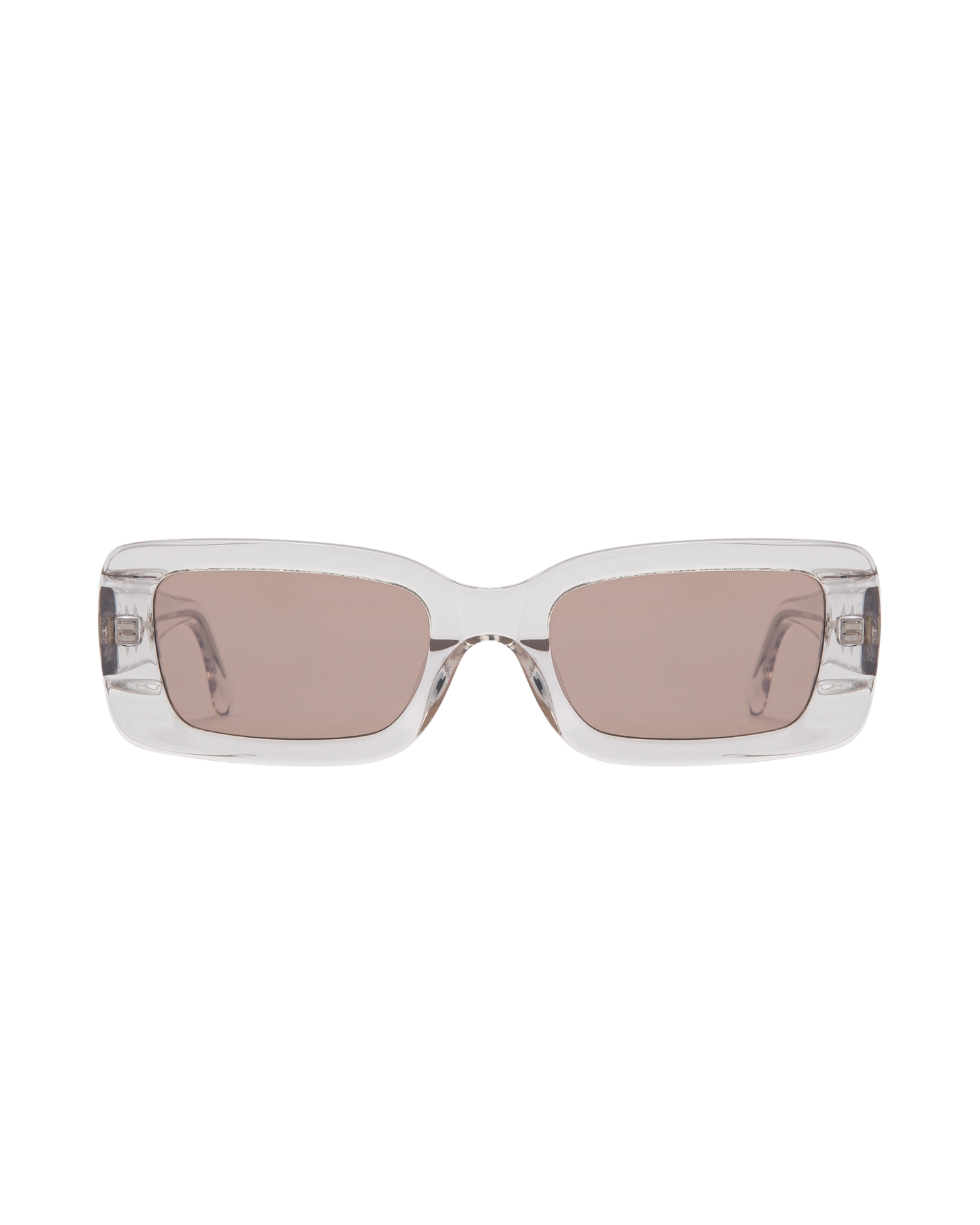 Kenny - Clear Brown Sunglasses