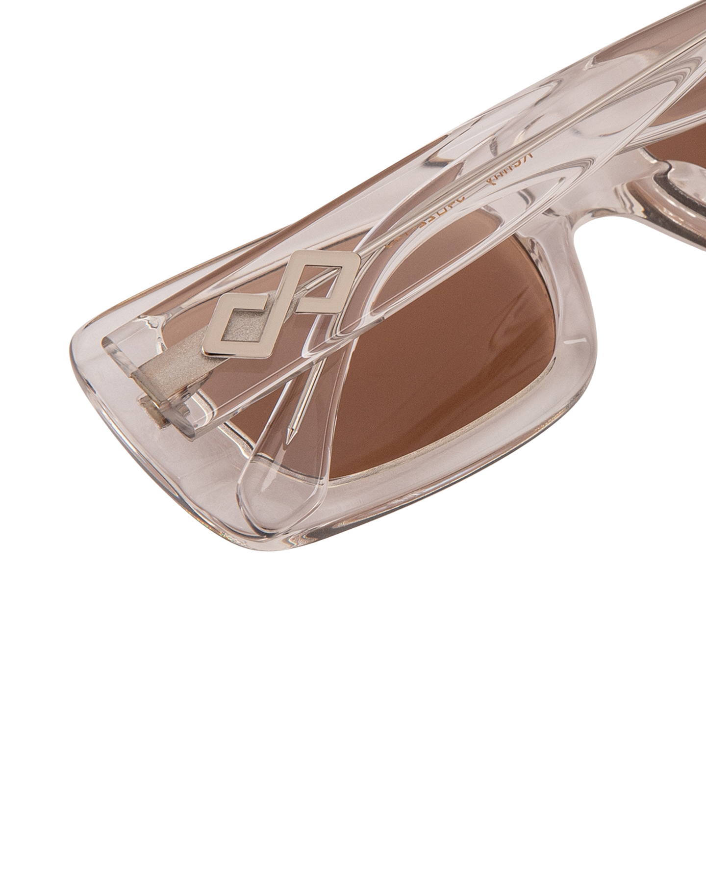Kenny - Clear Brown Sunglasses