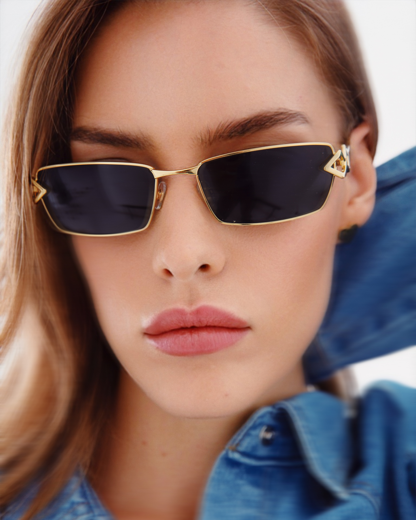 Kris - Gold Sunglasses
