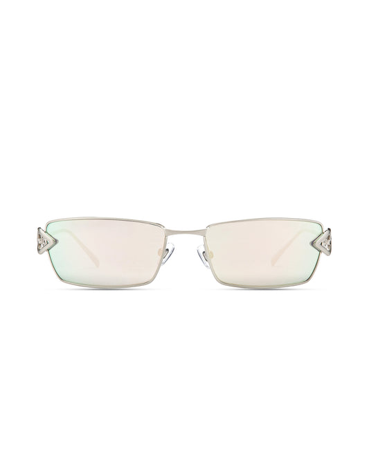 Buy Kris Mirror Silver Sunglasses for Women – Available Online in USA, UK, Canada & United Arab Emirates
