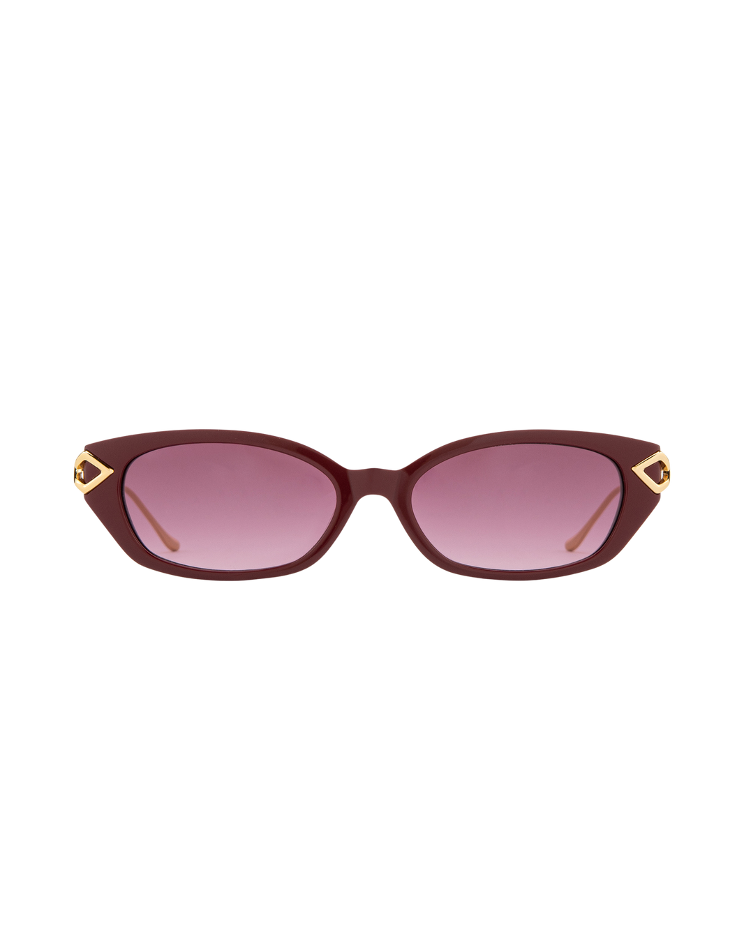 Layal - Burgundy Sunglasses