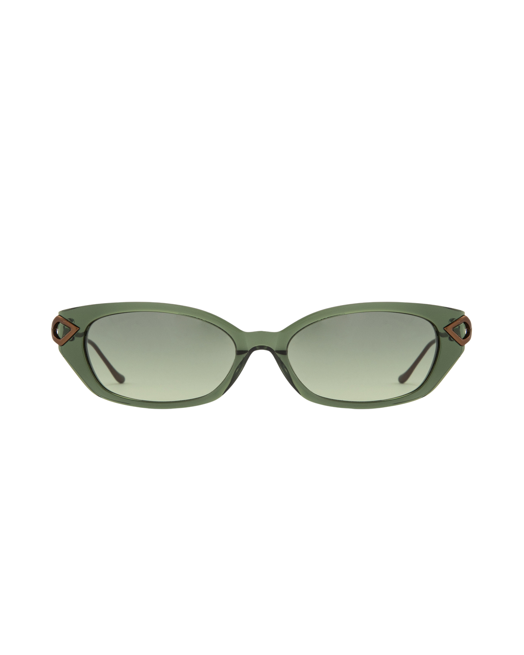 Layal - Olive Sunglasses