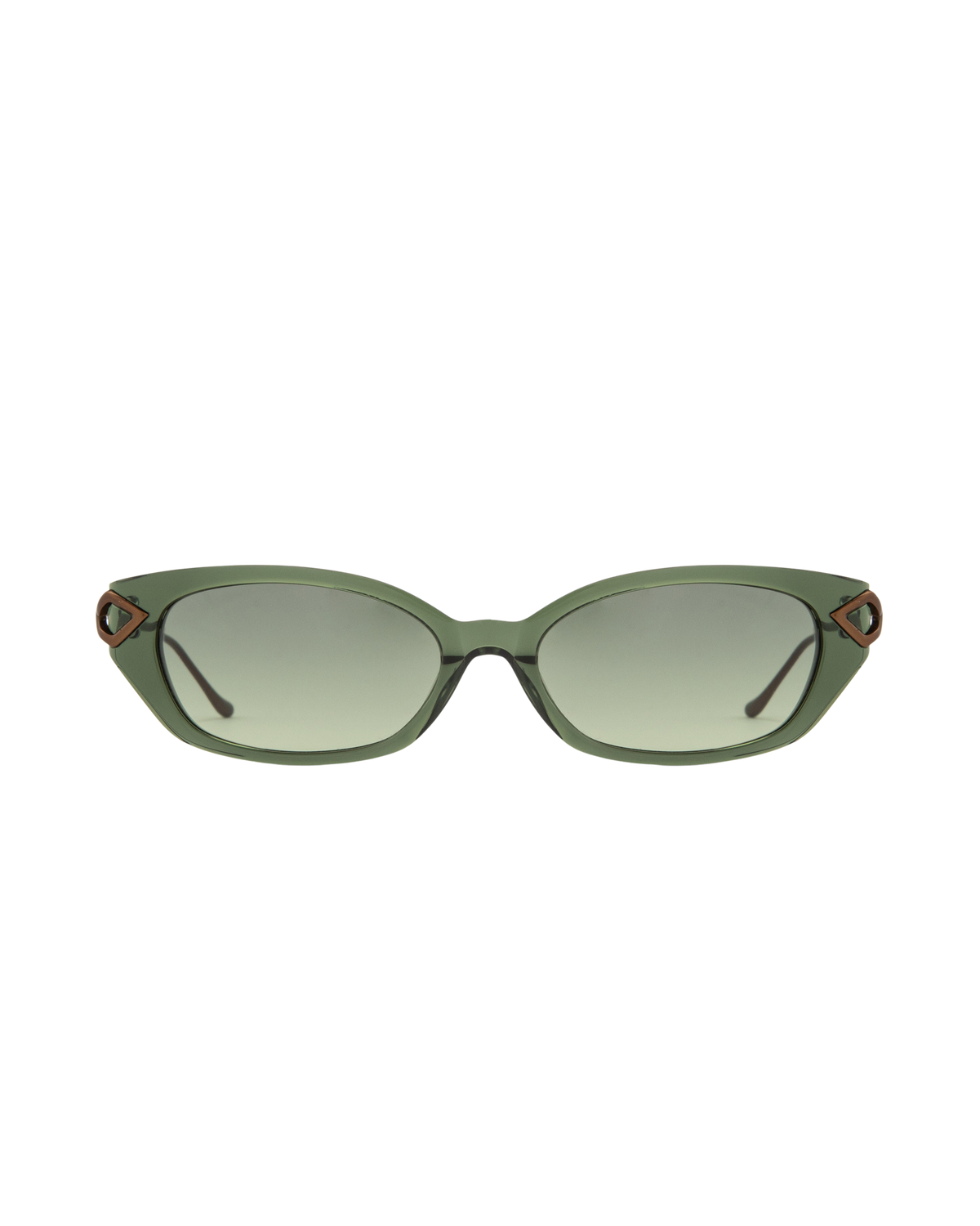 Layal - Olive Sunglasses