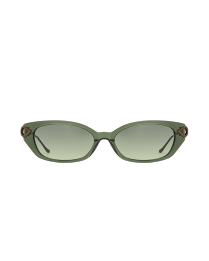 Layal - Olive Sunglasses