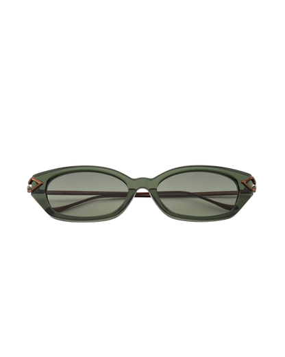 Layal - Olive Sunglasses