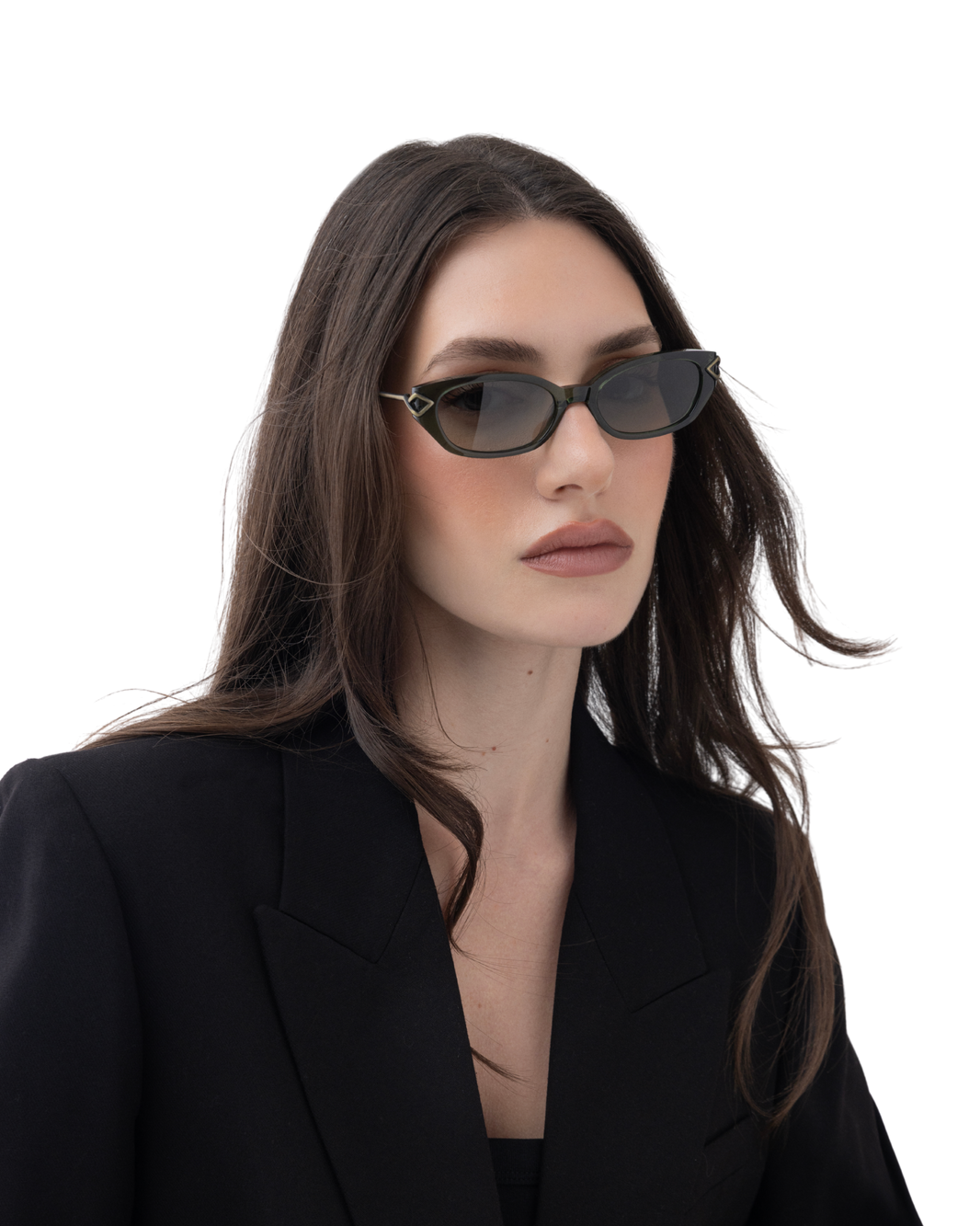 Layal - Olive Sunglasses