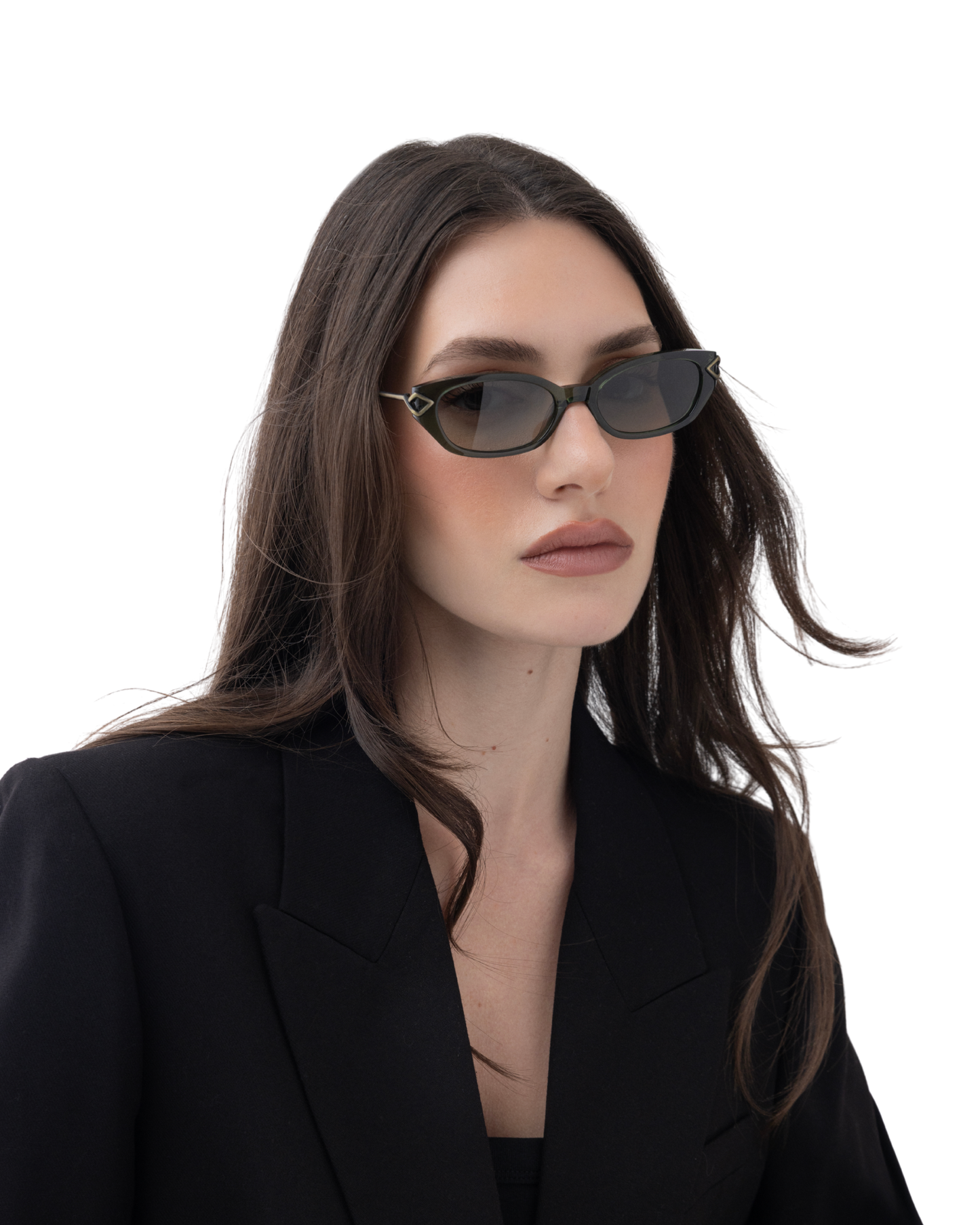 Layal - Olive Sunglasses