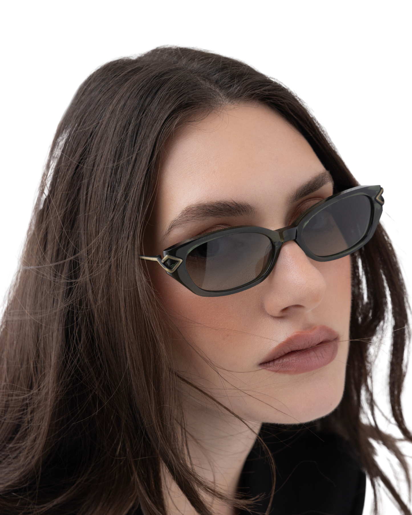 Layal - Olive Sunglasses